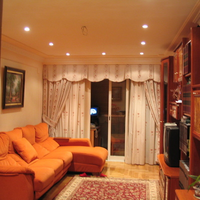 Salon decorado