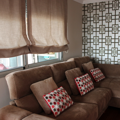 Salón decorado