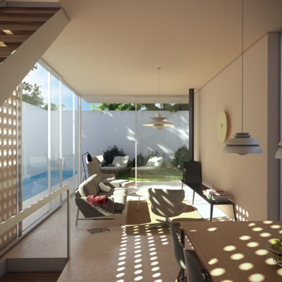 Salón en planta baja