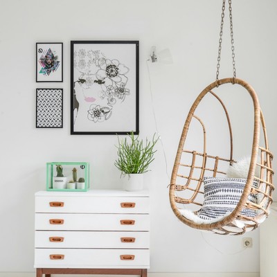 silla colgante