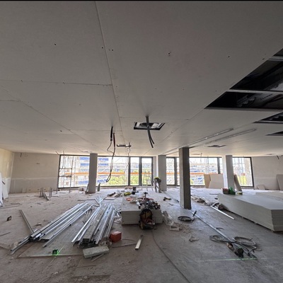 Proyecto de rehabilitación interior y sistemas de Pladur en Madrid