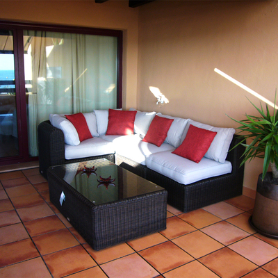 Terraza: salón exterior