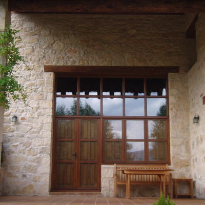 Ventanal del porche