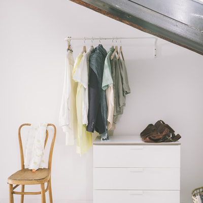 Vestidor en dormitorio