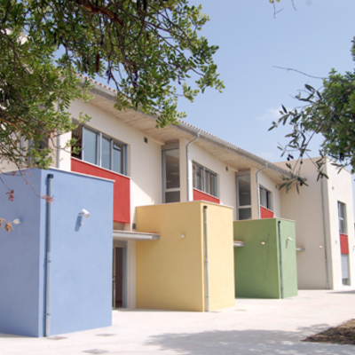 Vista del pati d'infantil