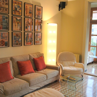 Vista del salón