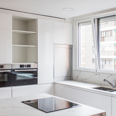 Vista genera cocina