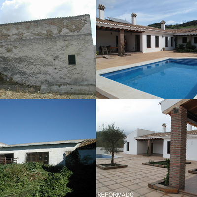 REHABILITACIÓN Y REFORMA EN CORTIJO CANTARES - ALORA