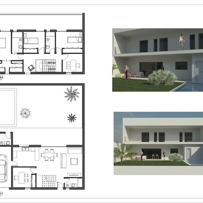 Vivienda entre medianeras en San Fernando (Cádiz)