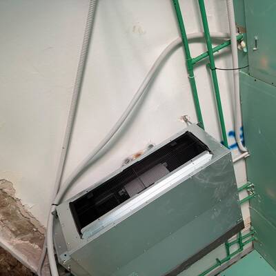 Instalacion de Equipos Ducto / aire acondicionado / Banco de España-Melilla
