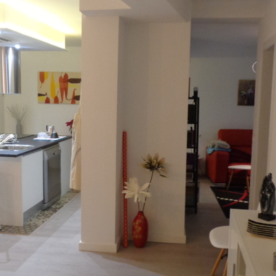 zona salon cocina