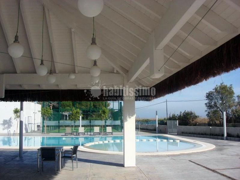 Palapa tropical Hotel Gato Montes