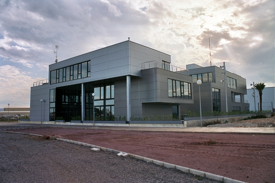 Centro de negocios Almazora, vista posterior
