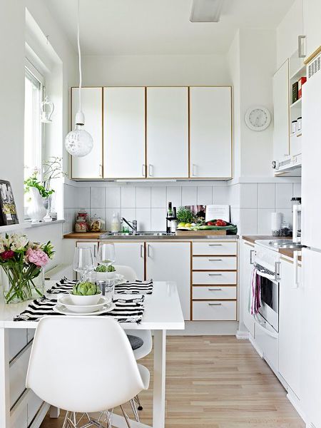 7 Consejos para Sobrevivir en una Cocina Pequeña | Ideas Reformas ... 7 Consejos para Sobrevivir en una Cocina Pequeña | Ideas Reformas ...