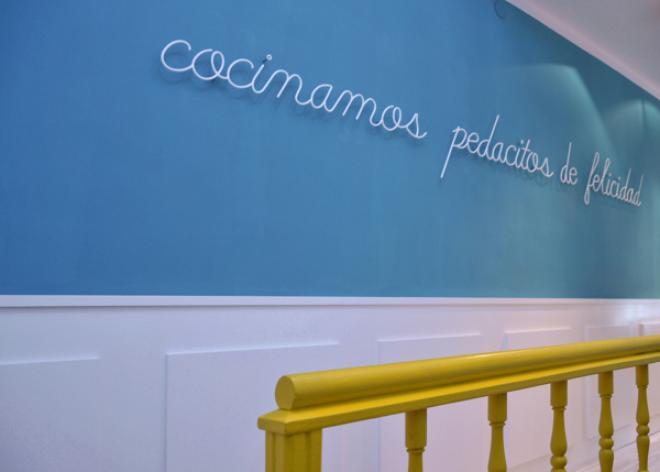 detalle decorativo letras