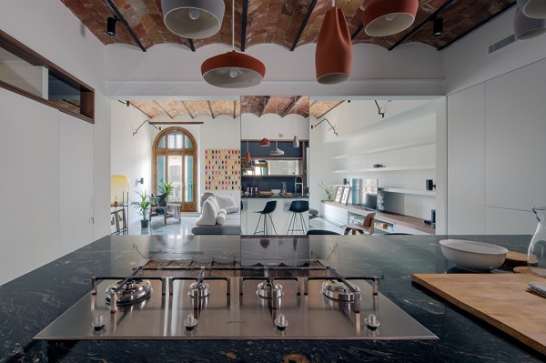 Salón y cocina