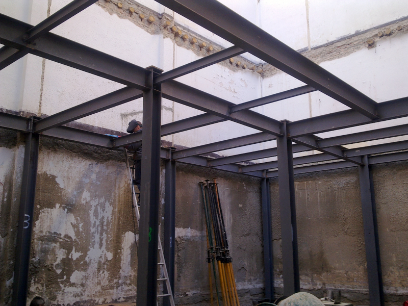 ESTRUCTURA  DE FORJADO DE PLANTA BAJA