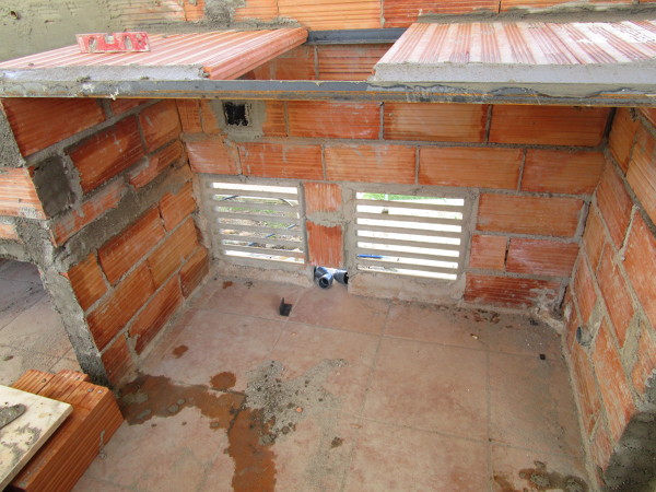 Estructura de piezas cerámicas.