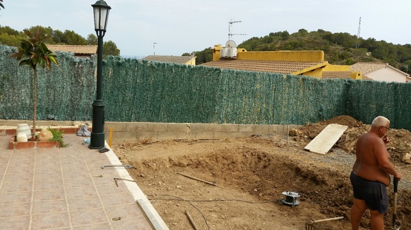 MARCANDO ZONA PISCINA
