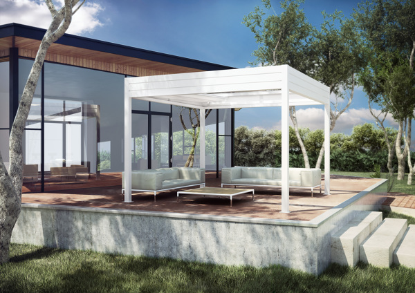 Foto: Pérgola Plana de Tejido Técnico de Finestra Confort #1919462