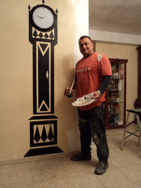 Pintura decorativa Pared.