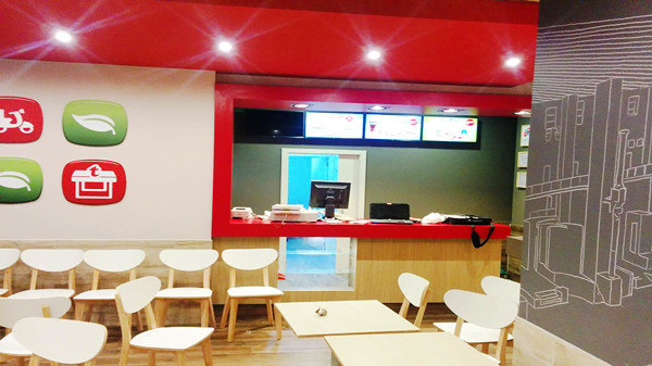 Reforma locar para telepizza mostrador