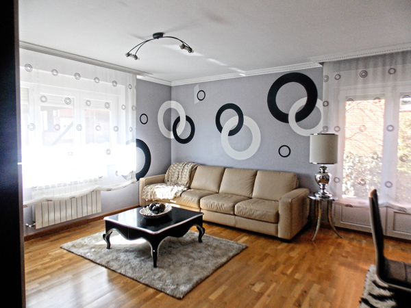 Salon zona sofa