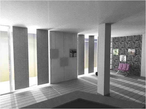 vista 3D antes de realizar la obra