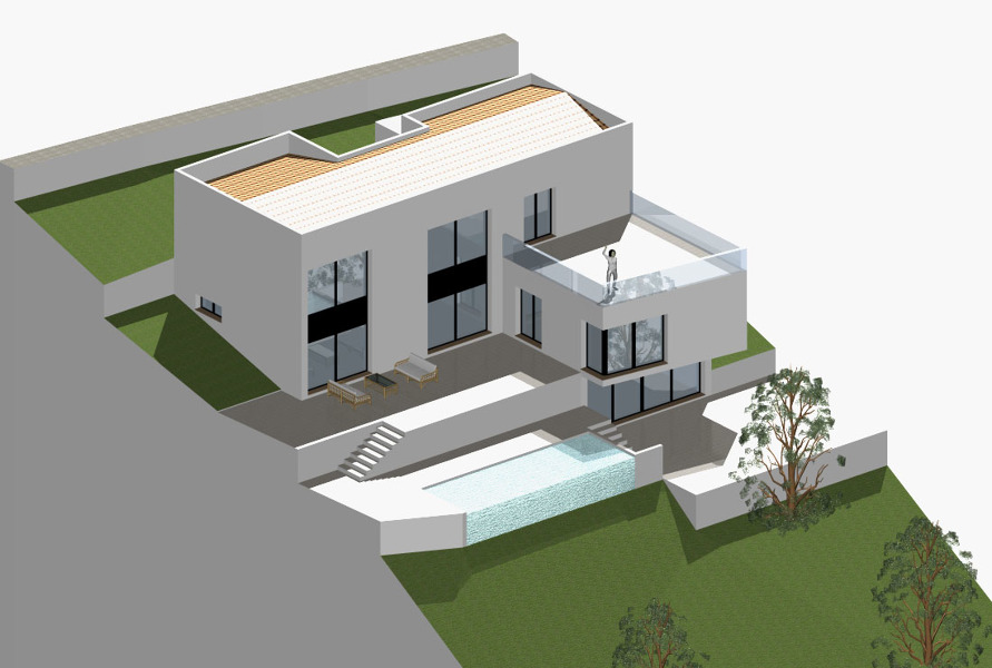 Foto: Vivienda Unifamiliar a dos Niveles de Arquitectura Ari #153982 ...