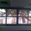 Instalacion estores y cortinas en Fundacion BOBATH