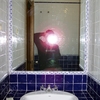 Revestimiento de baño azul