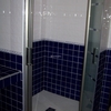 Revestimiento de baño azul