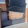 Puertas batientes de hierro