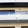 Balcón de aluminio y cristal