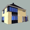 Dibujo En 3D De Vivienda Existente