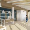 Acabado de obra en farmacia.