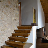 Acceso al altillo de habitaciones