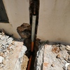Acometida de gas empotrada
