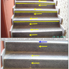 Alcossebre Village. Dictamen Pericial. Escalera 4. Rotura pavimento.