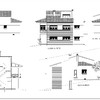 Alzados vivienda unifamiliares adosadas.