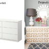 Aplicaciones adhesivas en mueble