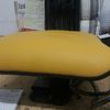 Asiento de tractor tapizado