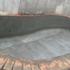 Aspecto de piscina antes de la impemeabilizacion