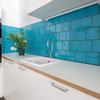 azulejos cobalto en cocina