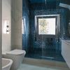 Baño azul