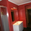Baño con microcemento