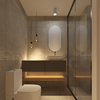 baño invitados