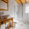 Baño rústico