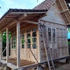 Bungalow de madera tropical de alta densidad