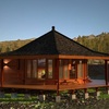 Bungalow de madera tropical de alta densidad